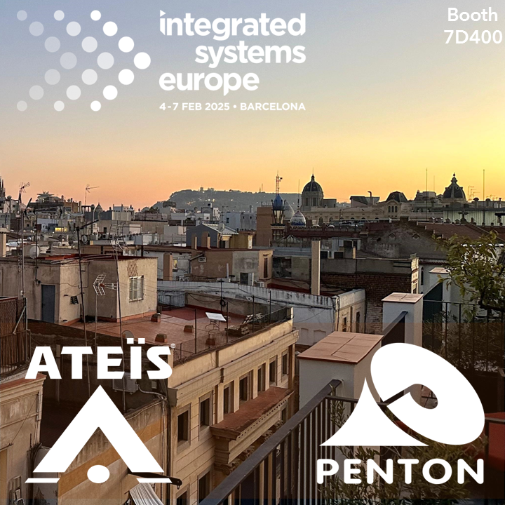 We’ll be joining our sister company, <a href="/ateiseurope/">ATEÏS Europe</a>, at their booth (7D400) @ #ISE2025 in Barcelona next week! Come say hello &amp; check out the latest innovations from ATEÏS &amp; Penton. Safe travels to everyone attending – see you there! <a href="/ISE_Show/">ISE</a> #avtweeps #security #lifesafety #audio
