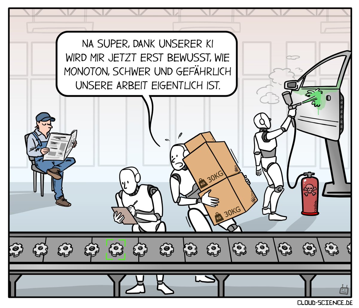 Der ChatGPT-Moment in der Robotik steht kurz bevor!
#Robotik #KI #ChatGPT