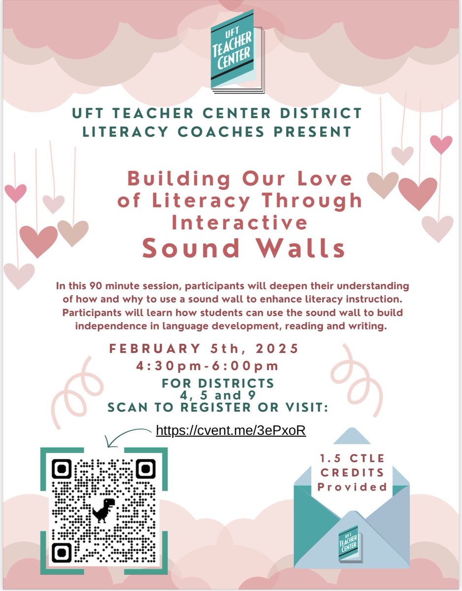 Calling all D9 educators! Register for a session around Sound Walls hosted by our D9 Literacy Coach on Feb 5th. More details in the flyer! #ComeHometoDistrict9