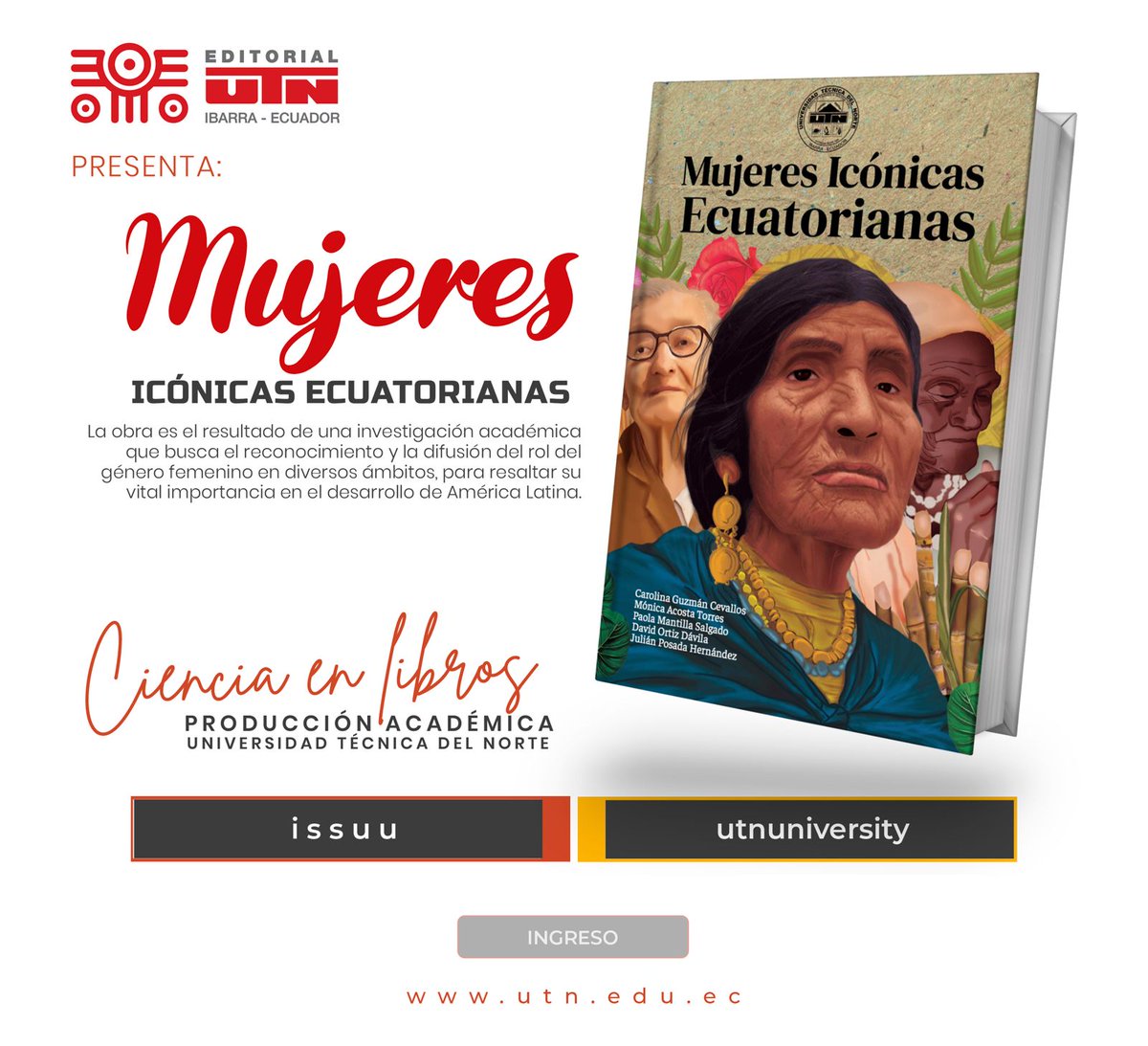MujeresIconEcu's tweet photo. Los microcuentos son relatos breves que, a pesar de su concisión, despiertan los sentidos e imaginación del lector. Este proyecto cuenta con varios de ellos narrando la vida de las mujeres influyentes del Ecuador.
#Literatura #Microcuentos https://t.co/7hRu08PdRG