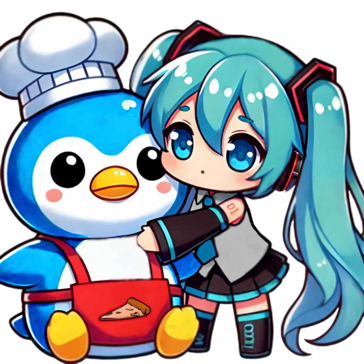 Tevim01's tweet photo. Me llegaron estos dos diseños de Rogelio con @HatsuneMiku <3 muy lindos los dos
Artista: SeizaMoon https://t.co/PpIitReiSp