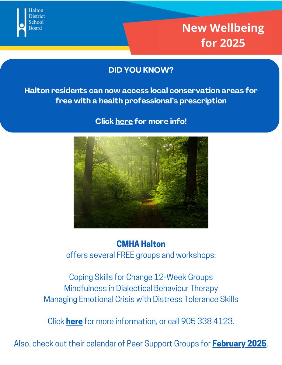 HDSB Wellness for Staff tweet media