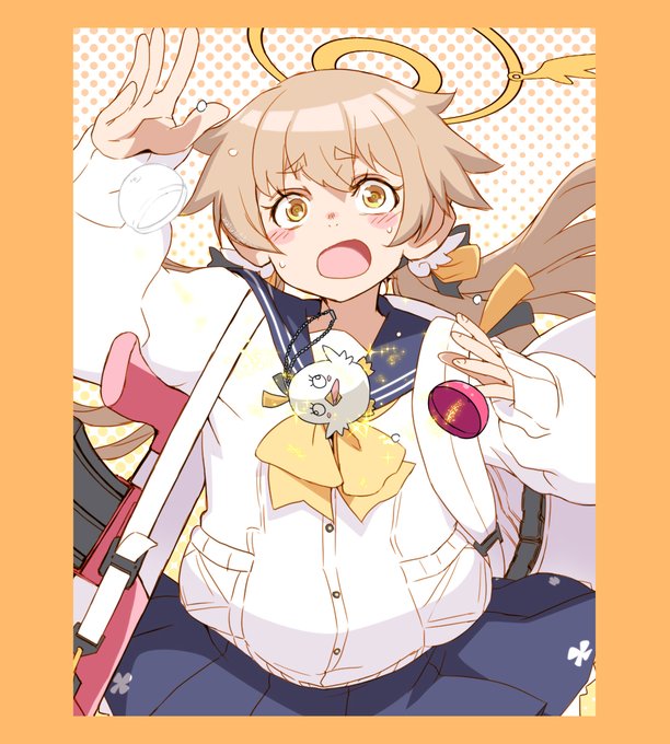 初ブルアカらくがき ヒフミくんすきです。 