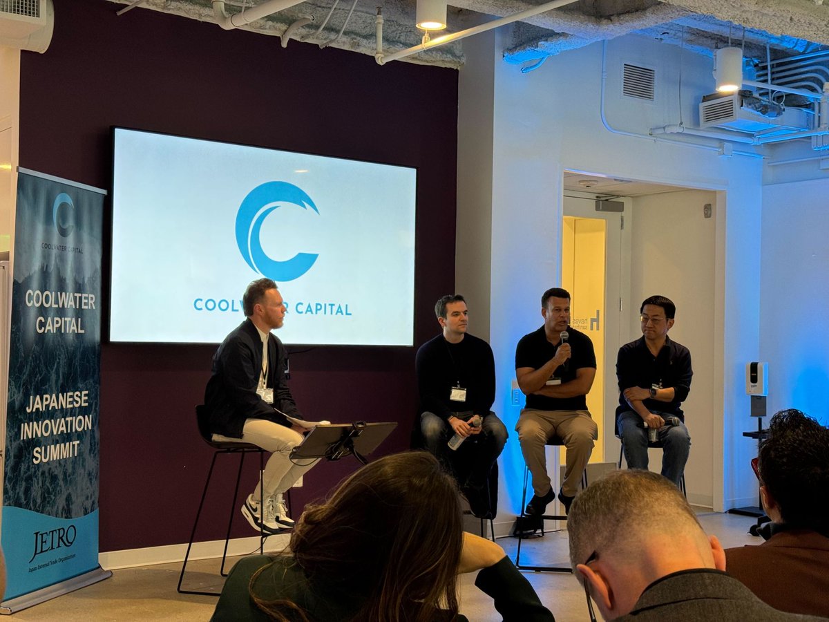 iFlyVC's tweet photo. @_Han_Shen_ joined @coolwatercap for their #JapaneseInnovationSummit, where the spotlight on #EmergingManagers truly shone! It's great to see Winter Mead supporting cross-border collaboration and elevating emerging managers who are shaping the future of venture capital. (1/5) https://t.co/9WX55qXIMA