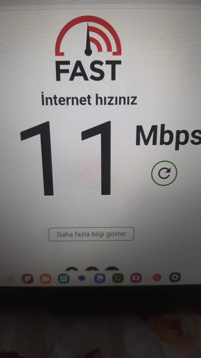 meh_simsek's tweet image. Yıl 2025 @TurkTelekom altyapısı sağolsun 11mbps hız alıyoruz #Turktelekom #Turknet