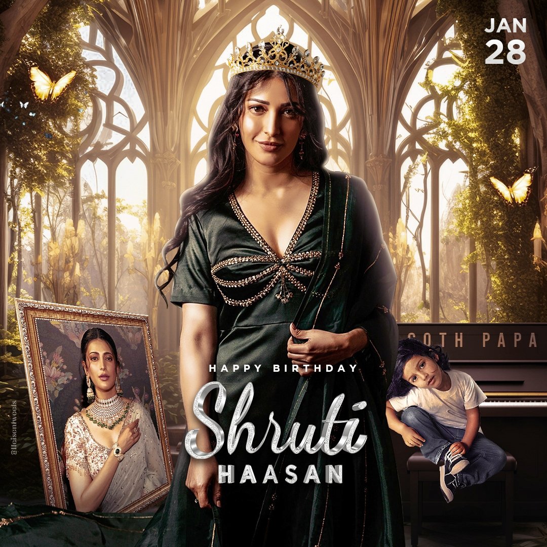 ShrutiHaasan Fans (SH Family) tweet media