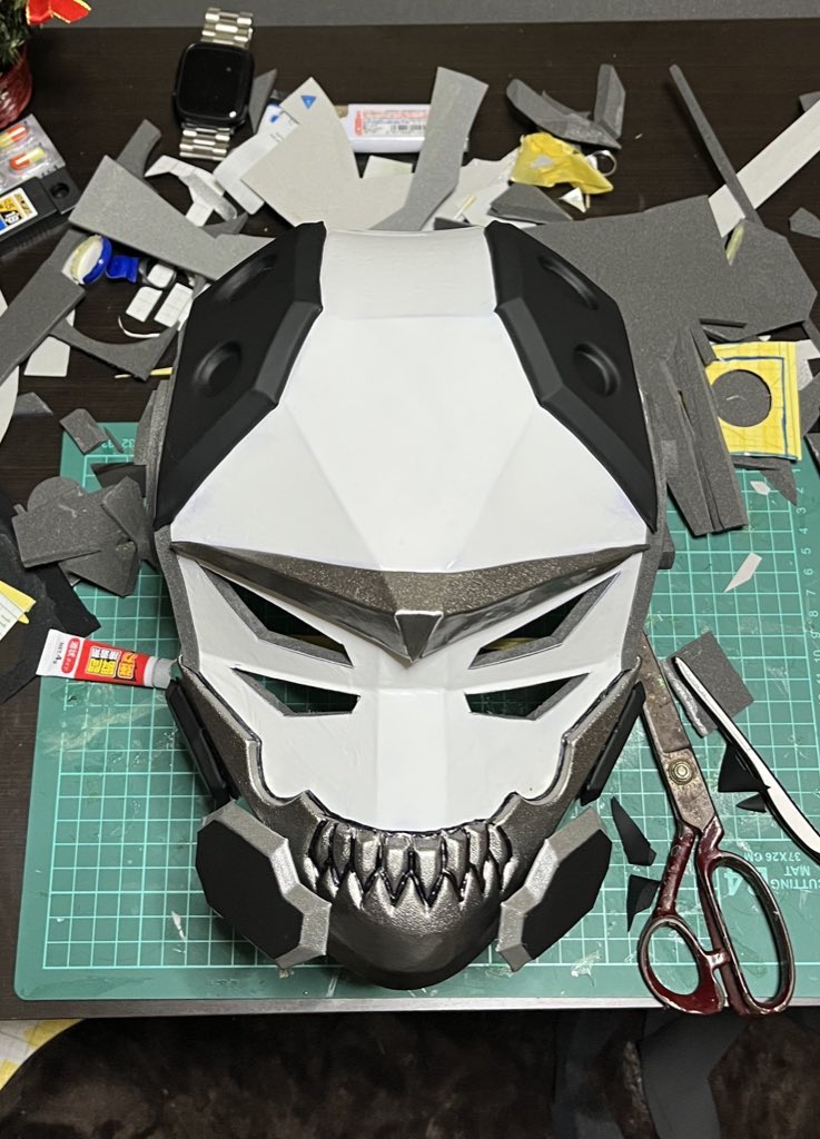 gwc71456029's tweet image. 今のところ順調に進んでます👌

#CH2
#創作マスク