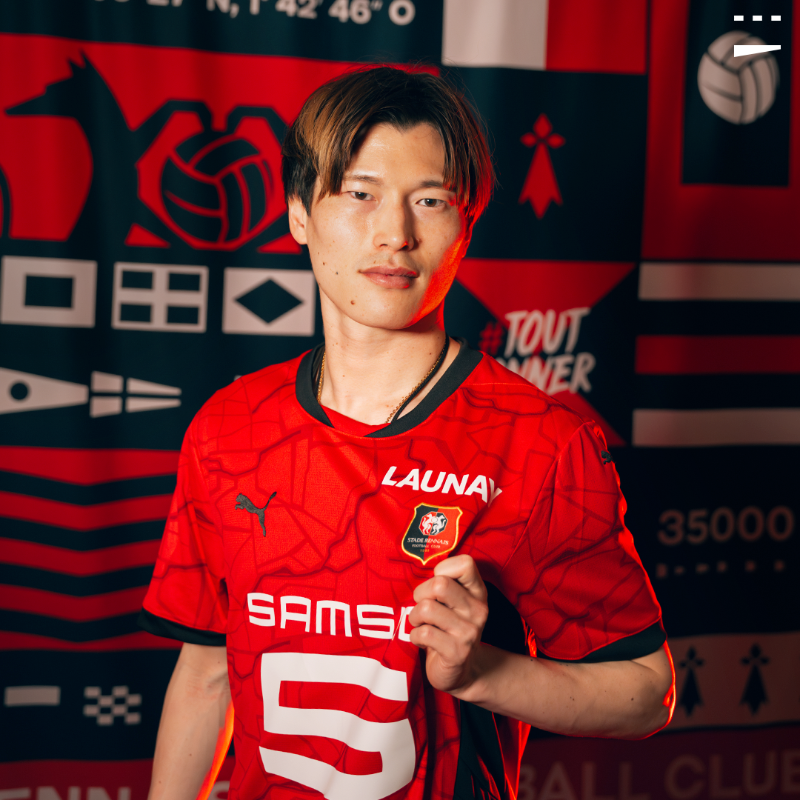 staderennais's tweet photo. Fer de lance du Celtic, Kyogo Furuhashi rejoint le Stade Rennais jusqu’en 2027 ✍️

L’attaquant international japonais est le troisième renfort du mercato hivernal du Stade Rennais F.C.