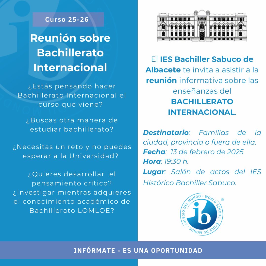 IES Bachiller Sabuco tweet media