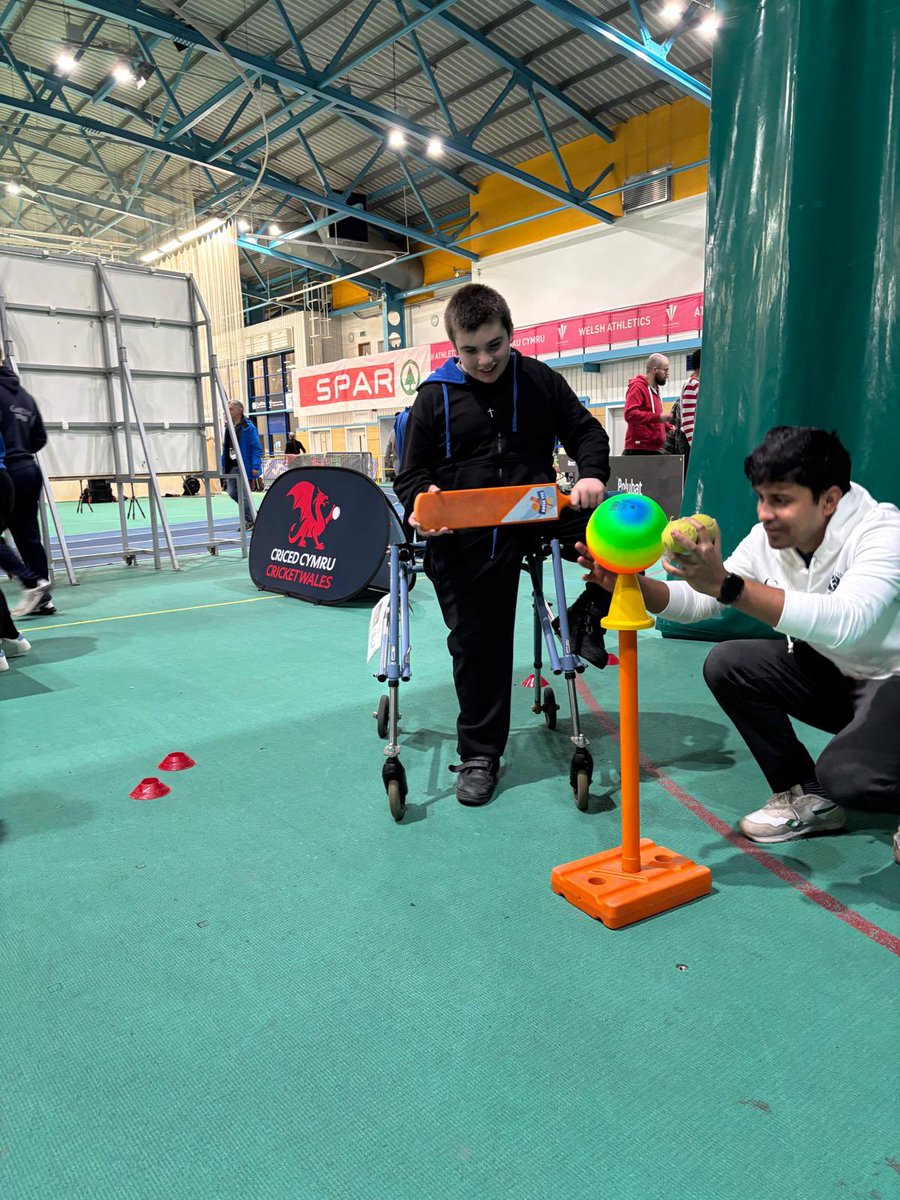 James Williamson (@jamescwdo) on Twitter photo Last week <a href="/LucyKing_CWDO/">Lucy King</a> and I had the pleasure of showcasing <a href="/CricketWales/">Criced Cymru / Cricket Wales ππ΄σ §σ ’σ ·σ ¬σ ³σ Ώ</a> disability cricket offer at the <a href="/dsw_news/">Disability Sport Wales</a> InSport SeriesβΌοΈ
Great to of engaged with over 400 people with a range of disabilities π€©
Huge thank you to <a href="/CMetCricket/">Cardiff Met Cricket</a> for all the support on the day πͺ Last week <a href="/LucyKing_CWDO/">Lucy King</a> and I had the pleasure of showcasing <a href="/CricketWales/">Criced Cymru / Cricket Wales ππ΄σ §σ ’σ ·σ ¬σ ³σ Ώ</a> disability cricket offer at the <a href="/dsw_news/">Disability Sport Wales</a> InSport SeriesβΌοΈ
Great to of engaged with over 400 people with a range of disabilities π€©
Huge thank you to <a href="/CMetCricket/">Cardiff Met Cricket</a> for all the support on the day πͺ