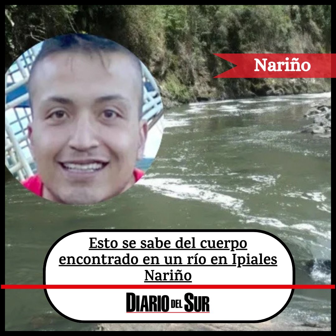 🐾 Un acto de amor y valentía terminó en tragedia. #JuanJoséErazo se lanzó al #RíoGuáitara para salvar a su perro, pero la fuerza de las aguas lo arrastró. Su cuerpo fue hallado tres días después. #HéroeIpiales #Mascota #Nariño #Pasto 
Info👉diariodelsur.com.co/esto-se-sabe-d…
