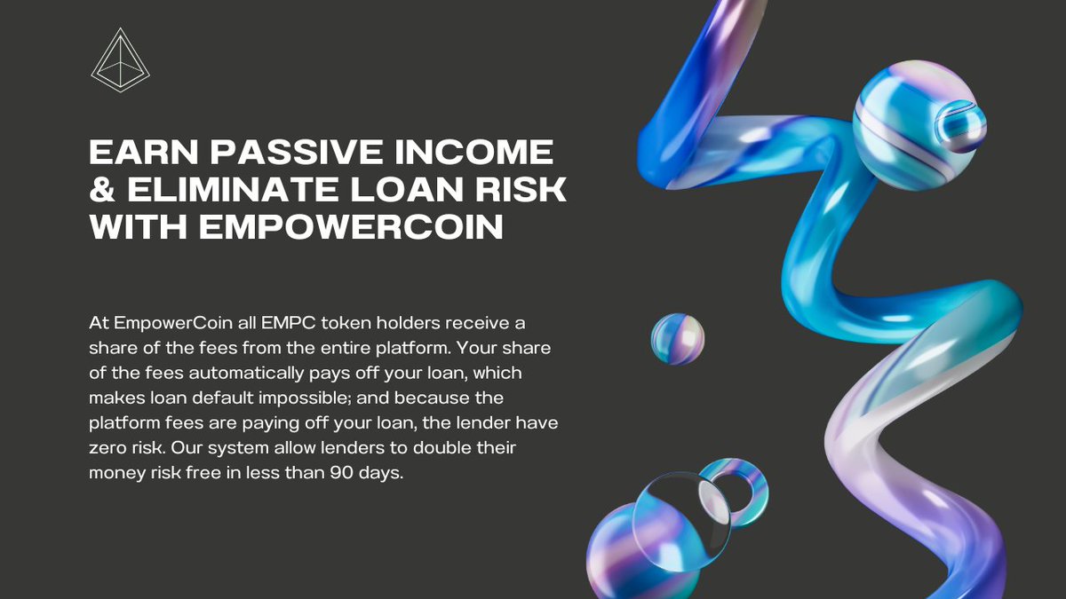 empowercoin's tweet photo. Investment Platforms: Old. Slow. Restricted.
EmpowerCoin: Fast. Global. Democratized.
Tech Features:
- Blockchain security
- Instant global transactions
- Algorithmic fee redistribution
- Real-time earning tracking
Build wealth while you sleep 😴
#ETH #BTC #EMPC #USDC https://t.co/I8nDjrc2rN