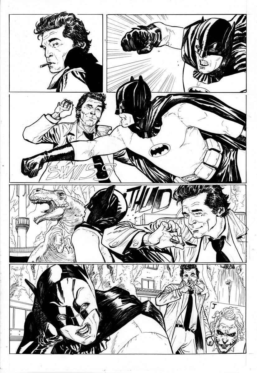 marcofodera's tweet photo. #comics #Batman #lieutenantcolumbo https://t.co/Tr0XTkXMwX