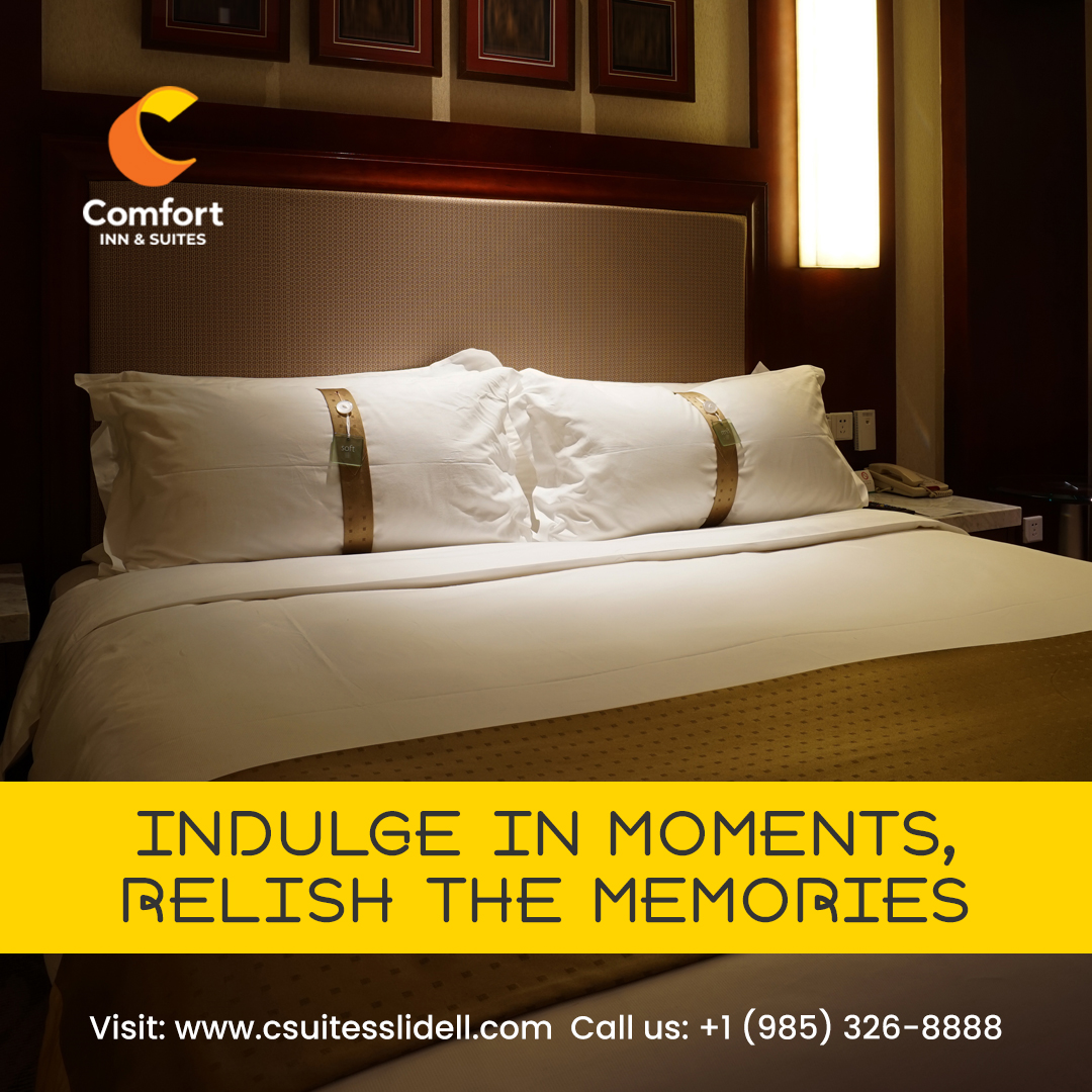 csuitesslidell's tweet photo. At Comfort Inn &amp; Suites, Slidell, every moment is designed for relaxation and enjoyment.
Reserve Rooms https://t.co/dKgoFiBxA4
#LuxuryStay #PremiumAmenities #SpaciousSuites #OutstandingServices #TravelGoals #VacationVibes #ComfortAndLuxury #HotelExperience #Staycation #Travel https://t.co/NIlYnr8clL