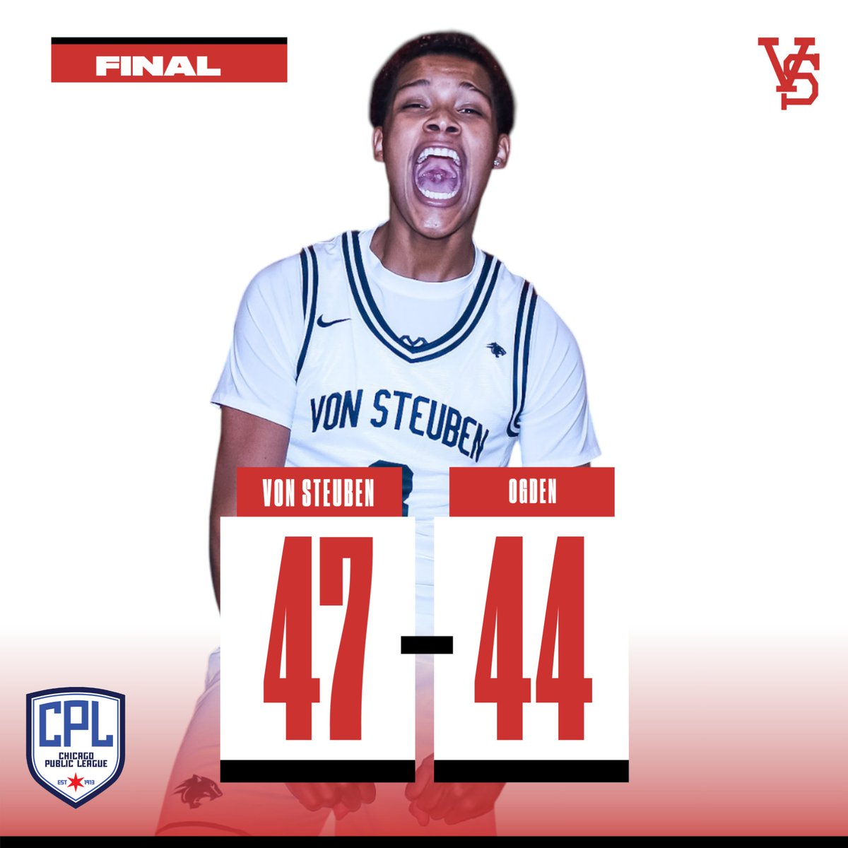 Von Athletics (@von_athletics) on Twitter photo Von basketball defeats Ogden 47-44. Gerald Holder (23 pts) and Axel Rivera (10 pts, 10 assists) led the way. Go Panthers! <a href="/cplathletics/">Chicago Public League Athletics</a> <a href="/vonsteubenmsc/">Von Steuben MSC</a> Von basketball defeats Ogden 47-44. Gerald Holder (23 pts) and Axel Rivera (10 pts, 10 assists) led the way. Go Panthers! <a href="/cplathletics/">Chicago Public League Athletics</a> <a href="/vonsteubenmsc/">Von Steuben MSC</a>