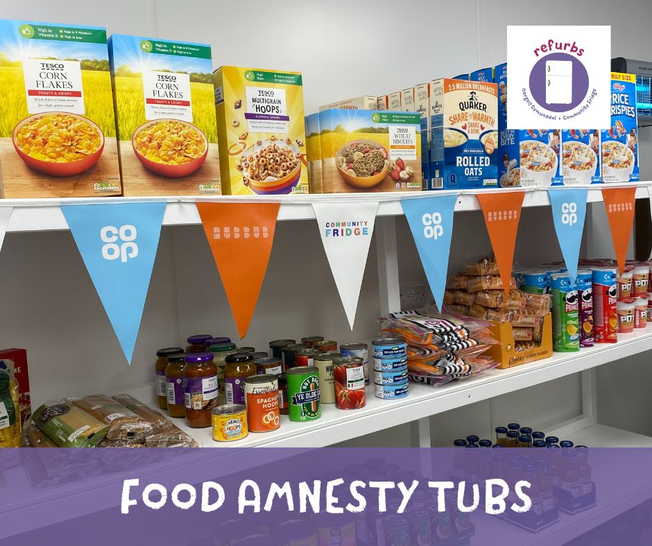 Refurbs Flint (@refurbsflint) on Twitter photo Could you host a 𝗙𝗼𝗼𝗱 𝗔𝗺𝗻𝗲𝘀𝘁𝘆 𝗧𝘂𝗯?
A place for short shelf-life/unwanted food from homes to be cleared out & shared via our Community Fridge, reducing food waste & supporting the community!
📧events@refurbs.org.uk
#NorthWalesSocial Could you host a 𝗙𝗼𝗼𝗱 𝗔𝗺𝗻𝗲𝘀𝘁𝘆 𝗧𝘂𝗯?
A place for short shelf-life/unwanted food from homes to be cleared out & shared via our Community Fridge, reducing food waste & supporting the community!
📧events@refurbs.org.uk
#NorthWalesSocial