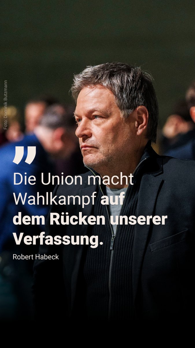 In den <a href="/tagesthemen/">tagesthemen</a> zum gefährlichen Verhalten der Union, zum Sicherheitspaket und der Notwendigkeit, dass die demokratischen Parteien in den Dialog gehen – aber basierend auf dem geltenden Recht und mit einer klaren Abgrenzung nach rechts. Schaut rein!

youtube.com/watch?v=kK9YdJ…