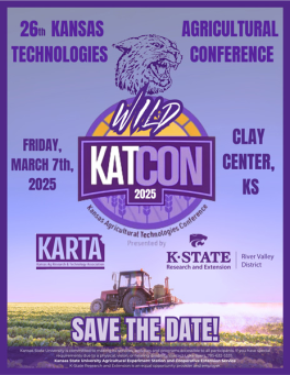 🐾 Get ready for a Wild KATCON! Join KARTA and the KSRE River Valley District in Clay Center, KS, on March 7 for a day packed with ag innovation, trade show fun, and cutting-edge tech talks like "See &amp; Till" with Dr. Wes Lowe! 🌾🌐 Details: karta-online.org