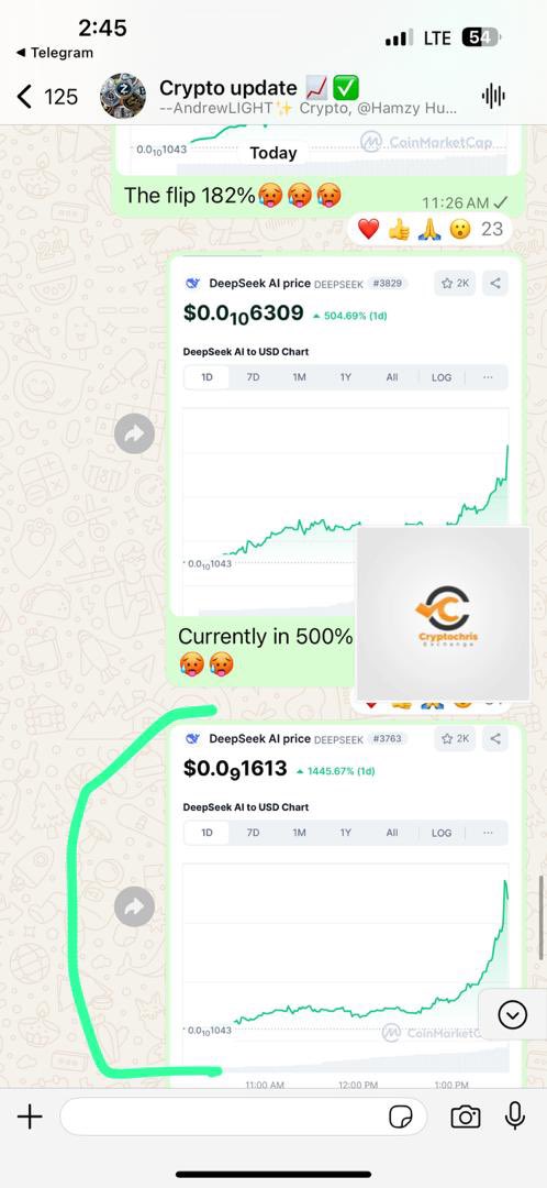 14x profits on our free group today🥵🥵🥵
Don’t be a broke wise man… Follow our memecoin update… we are back to rewrite the story of alpha calls…

#SolanaMemeCoins #memecoins #stockmarketcrash #Trump #ElonMusk #cryptocurrency #alphacalls