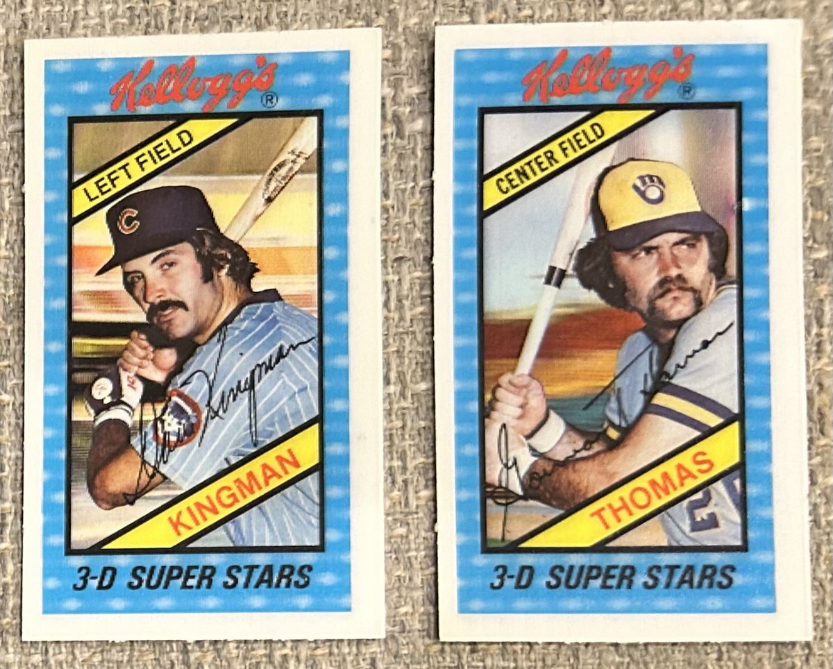 CardboardHistry's tweet photo. Your 1979 HR champs: 93 HRs, 306 Ks. 😁 #AllorNothing 
#Kong #Stormin #Cubs #Brewers https://t.co/V4cnpcufUn