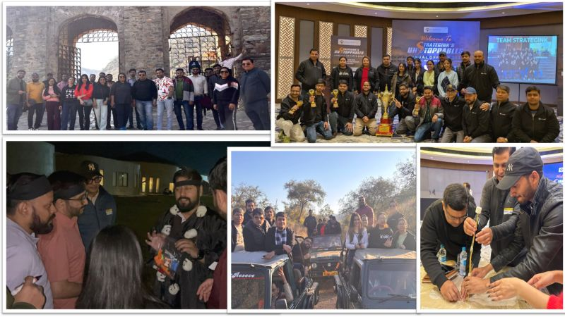 This weekend was truly special! Spent 3 days with an incredible team, diving deep into learning, collaboration &amp; bonding amidst the luxury, beauty &amp; serenity Ajabgarh. Realized there's always so much more to discover, share and learn together! #UnstoppableStrategINK