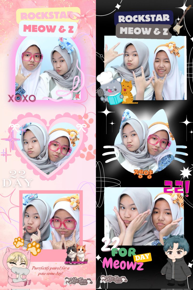 🅰️🅰️🅰️🅰️ frame nyaa super duper lucuuwww🥺🤏🏻 with bubub aku tersayankk🫶🏻🫰🏻 @pinky_shinyu 

"Capture your memories and tag us with hastag #meowzgicalday #MeowgicalMoments"