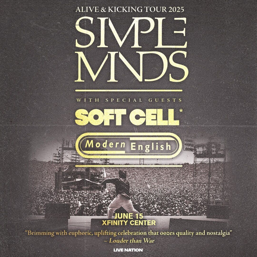 105.7 WROR (@1057wror) on Twitter photo JUST ANNOUNCED: <a href="/simplemindscom/">Simple Minds</a> is bringing their "Alive & Kicking Tour" with Soft Cell and Modern English to the Boston area this summer! Tickets on-sale Friday at 10am. JUST ANNOUNCED: <a href="/simplemindscom/">Simple Minds</a> is bringing their "Alive & Kicking Tour" with Soft Cell and Modern English to the Boston area this summer! Tickets on-sale Friday at 10am.