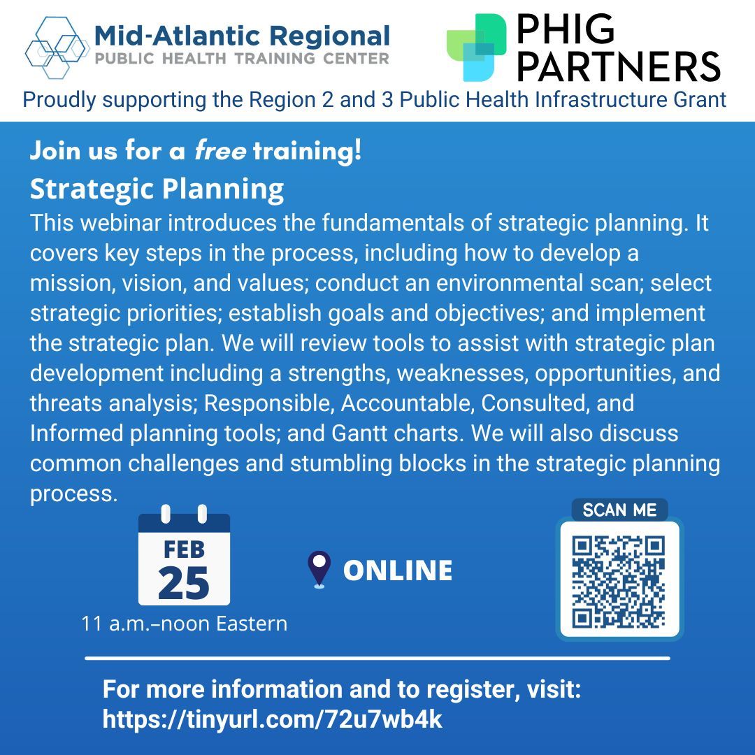 Join this free webinar to explore the fundamentals of strategic planning! Learn how to define your mission, set priorities, and use tools like SWOT analysis and Gantt charts to guide the process. Click the link for more info and to register!: buff.ly/4gbdYJz