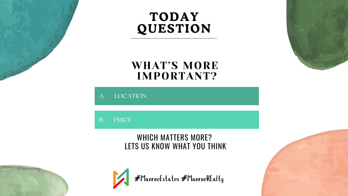 ManroeEstates's tweet photo. What's more  important?
#wiseinvestments #propertynigeria #realestate #realestatenigeria https://t.co/pM8HSBpKOi