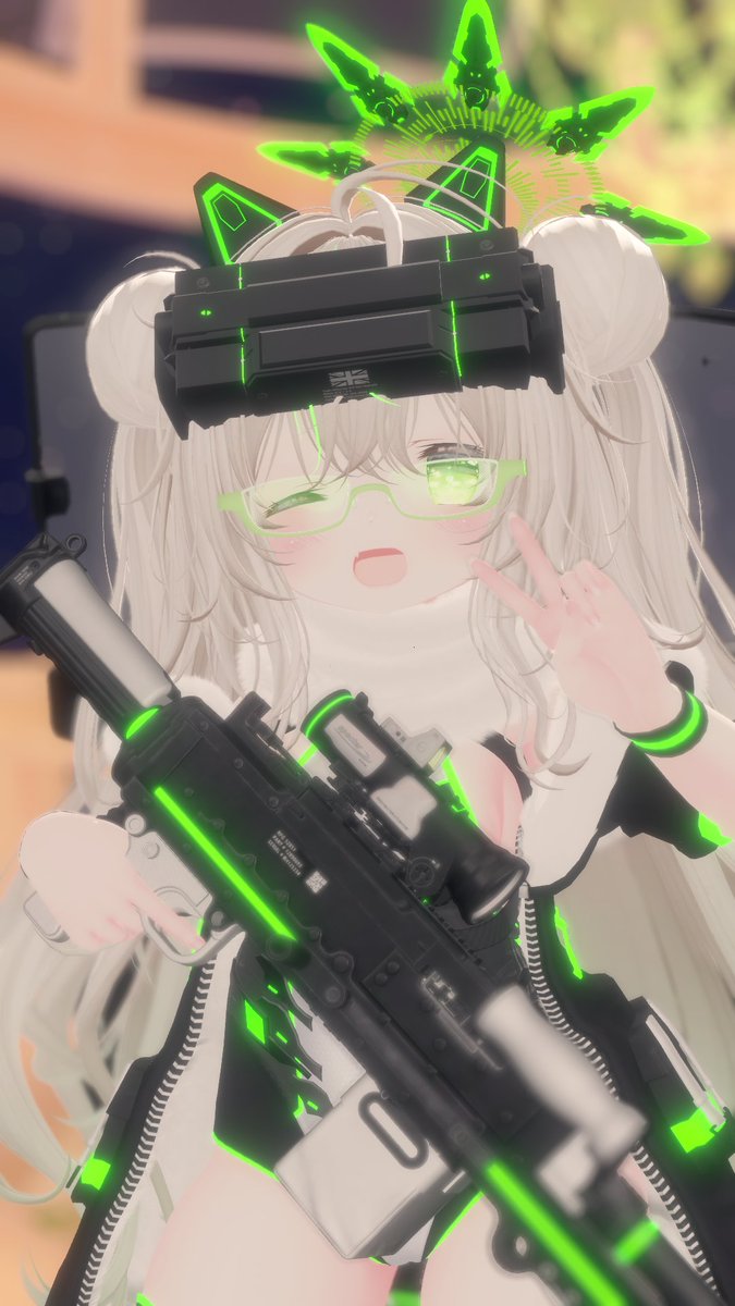 Milyynya's tweet photo. サムネ用に撮った!
ロリに大きい武器は可愛いよね!
撮影:みりほーむhttps://t.co/QdbwSQTWRW
M240B:@Reihouin_Hukan
#VRChat #Pini_3D_Prod #ChildFactory #SiromoriWear https://t.co/0s5v4iuTpo