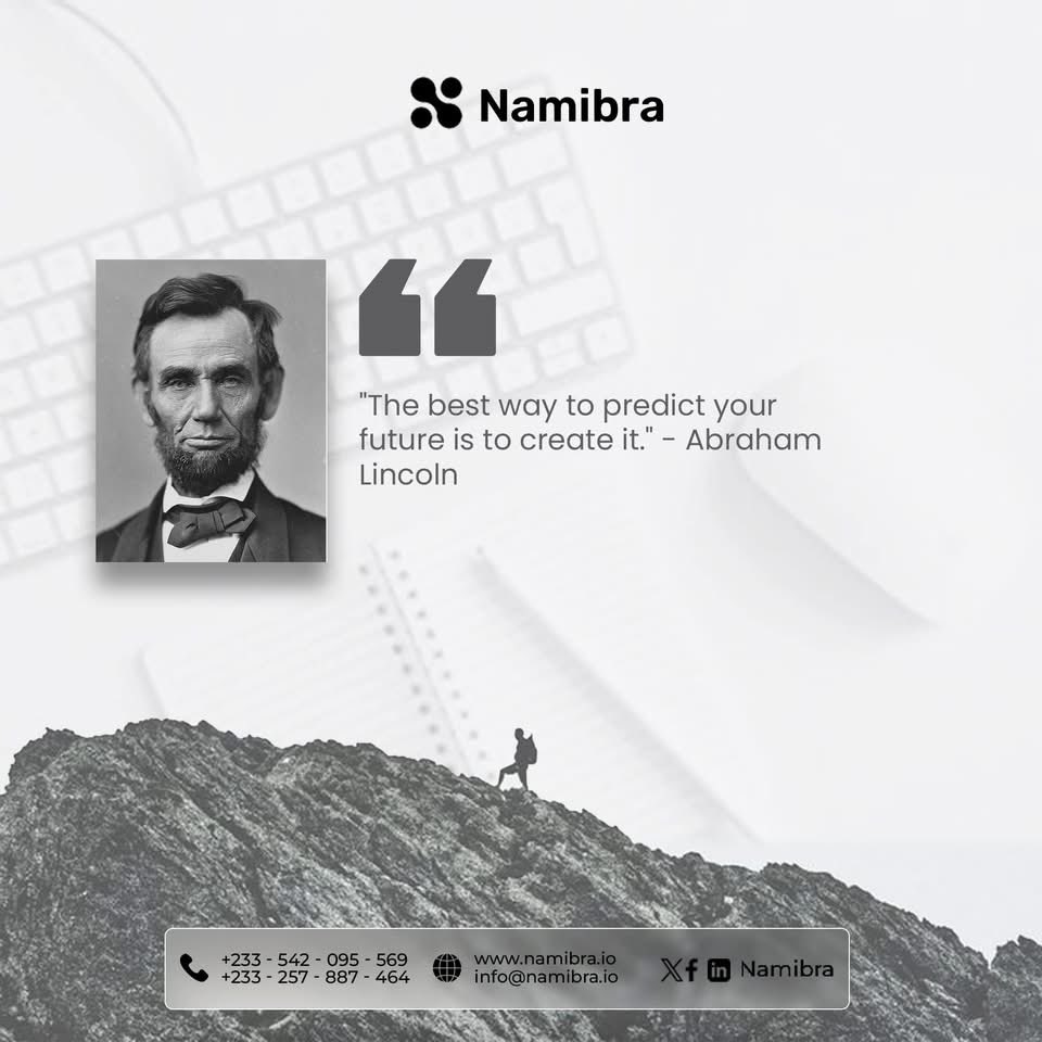 There’s no way of predicting your own future than creating it😌

Happy new week, fam.❤️