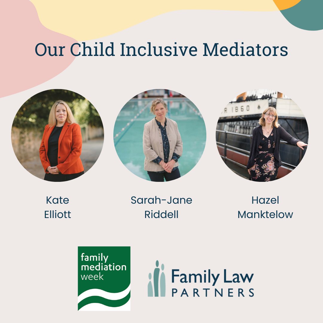 This year has seen the growth of our Child Inclusive Mediation team, ensuring we can effectively include children within the process, an approach we are passionate about. Meet our team: @katelizelliott, @sarahjaneR3 &amp; <a href="/hazelmanktelow/">Hazel Manktelow</a>

familylawpartners.co.uk/how-we-work/fa… #FamilyMediationWeek
