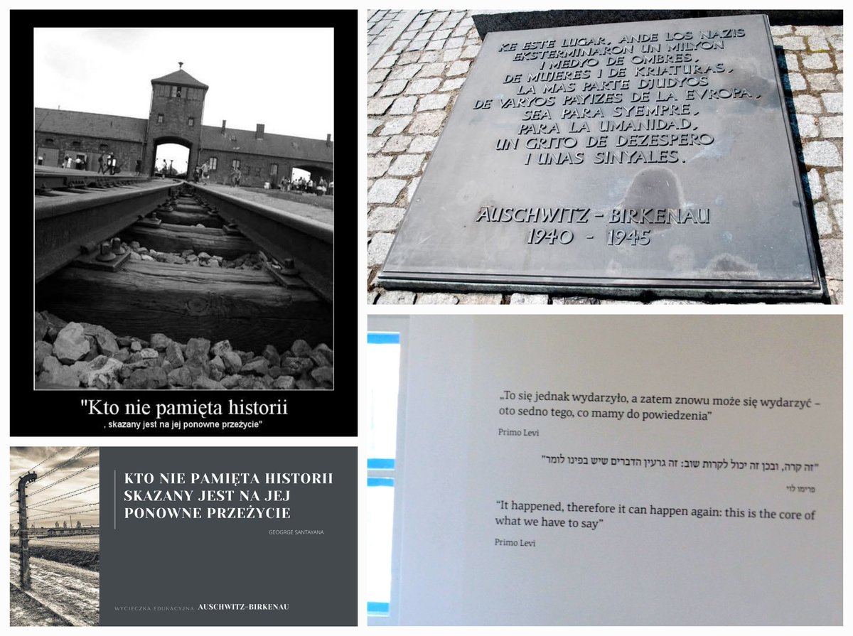 fisicamartin's tweet photo. Hace 80 años, el 27 de enero de 1945,el ejército soviético liberaba el campo de concentración de Auschwitz. 
#HolocaustMemorialDay #WeRemember
27 de enero día de recordación de las víctimas del Holocausto.

1/2 https://t.co/qtzJKYiFM4