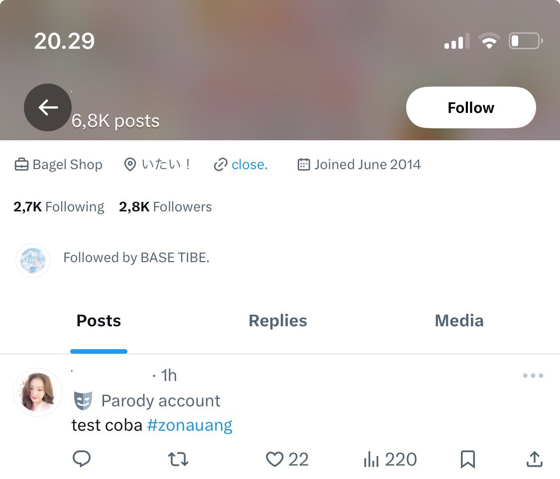 Nitip BA di fb tibe 25xk