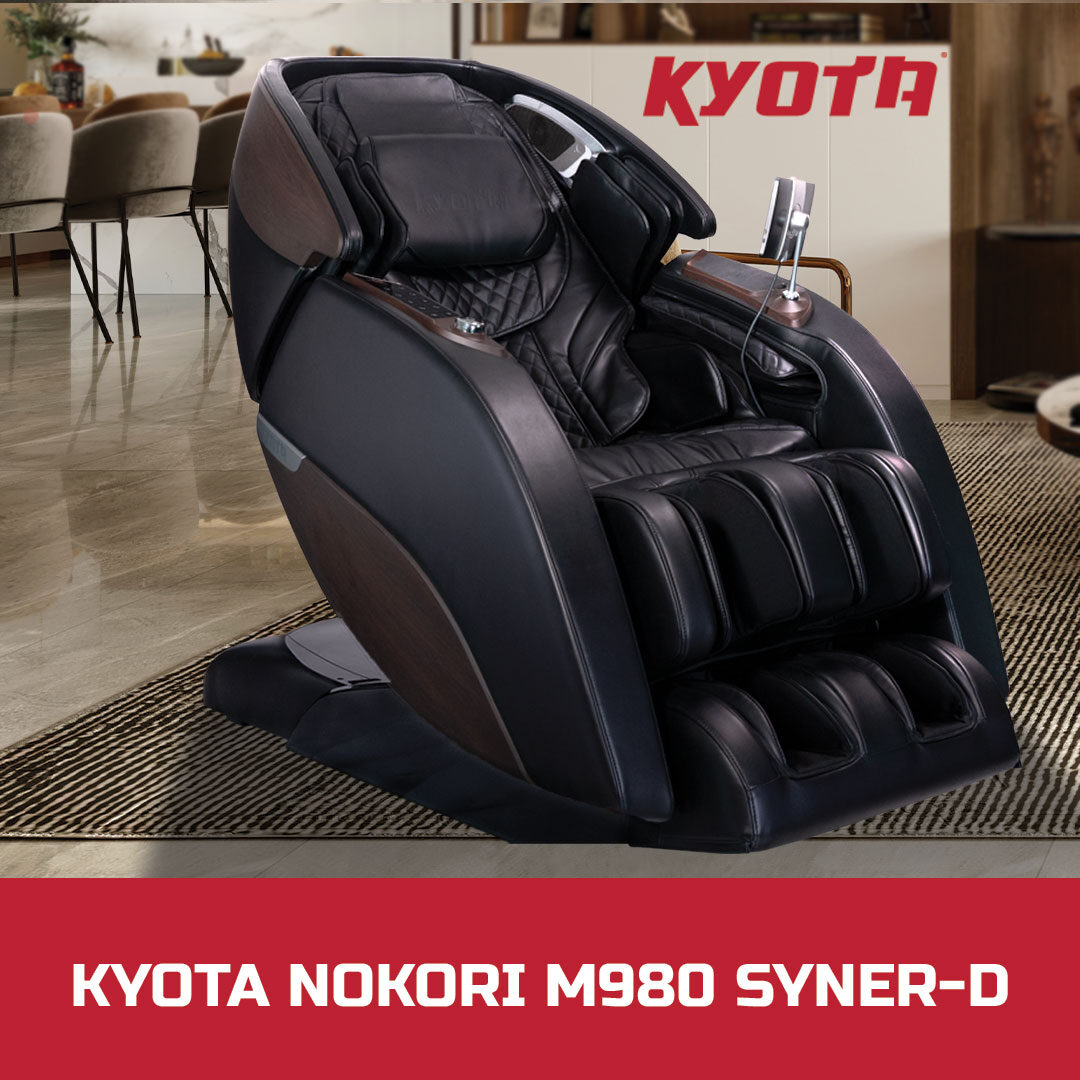 NOKORI M980 SYNER-D 😊 "…Best relaxation device! Using it 3 times daily, upon wakeup, around late afternoon &amp; then just before bed!" 

Learn More: hubs.li/Q032KsK30 #KyotaNokoriSynerD #HolidayGift