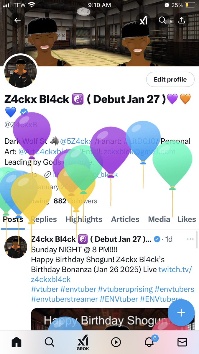Z4ckxB's tweet image. Todays my Birthday yall.
YEEEEEHAAAAAA🤘🏾😊🤘🏾
#vtuber #ENVtubers #ENVtuber #VTuberUprising #VTuber強運王2025