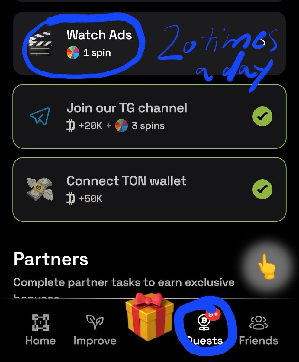 Clickdoublexx's tweet photo. 20 free spins per day by ad.
#Dropee #tg 
#TON 

From here :
https://t.co/jCqE2jFGIM https://t.co/CVYdNUdRm6