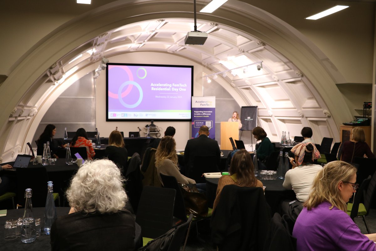 DHealthLDN's tweet photo. Thank you to the innovators, speakers and partners who joined our second #AcceleratingFemTech in-person event.

Across two days, we explored the FemTech landscape, with talks on digital censorship, pitching and investment.

Learn more about the programme: https://t.co/ydqhW4ff6K https://t.co/3UwyWTZk4w