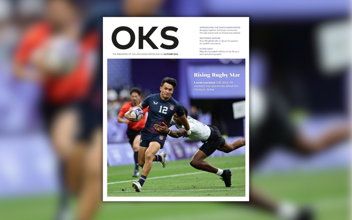 Have you read the latest edition of the OKS Magazine yet? 

This issue features articles by Janice Reid (Former Common Room), Ross Wingfield (GL1990-95), Malcolm Campbell (MO 1958-63) and Olympian Lucas Lacamp (GR 2014-19). 

Read it online here: issuu.com/oksassociation…