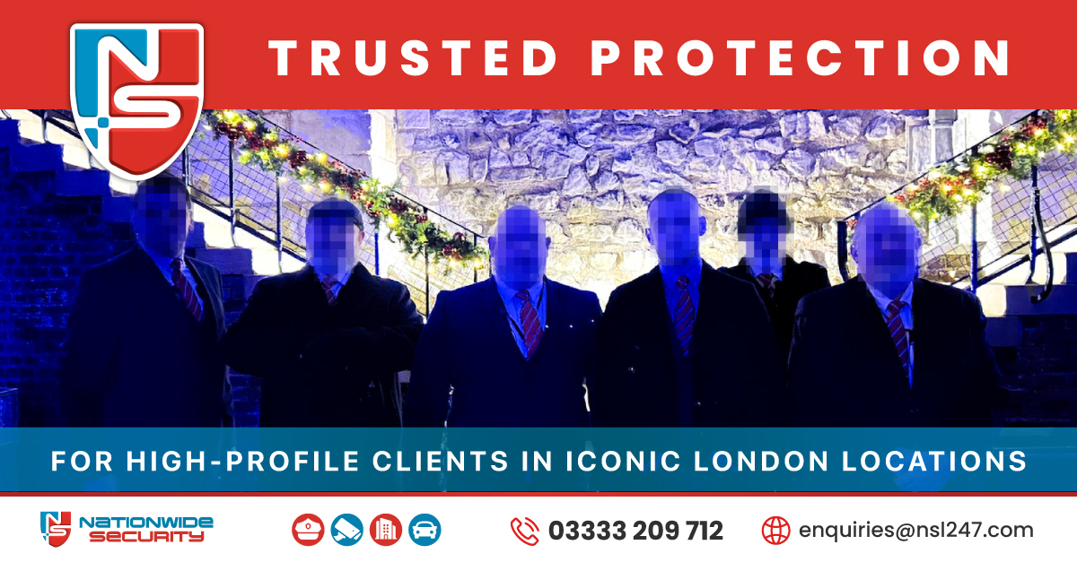 𝗧𝗿𝘂𝘀𝘁𝗲𝗱 𝗣𝗿𝗼𝘁𝗲𝗰𝘁𝗶𝗼𝗻 𝗳𝗼𝗿 𝗛𝗶𝗴𝗵-𝗣𝗿𝗼𝗳𝗶𝗹𝗲 𝗖𝗹𝗶𝗲𝗻𝘁𝘀 𝗶𝗻 𝗜𝗰𝗼𝗻𝗶𝗰 𝗟𝗼𝗻𝗱𝗼𝗻 𝗟𝗼𝗰𝗮𝘁𝗶𝗼𝗻𝘀 

Trust us to deliver exceptional service, tailored to your needs.
Email: enquiries@nsl247.com

#TrustedProtection #VIPSecurity #HighProfileClients