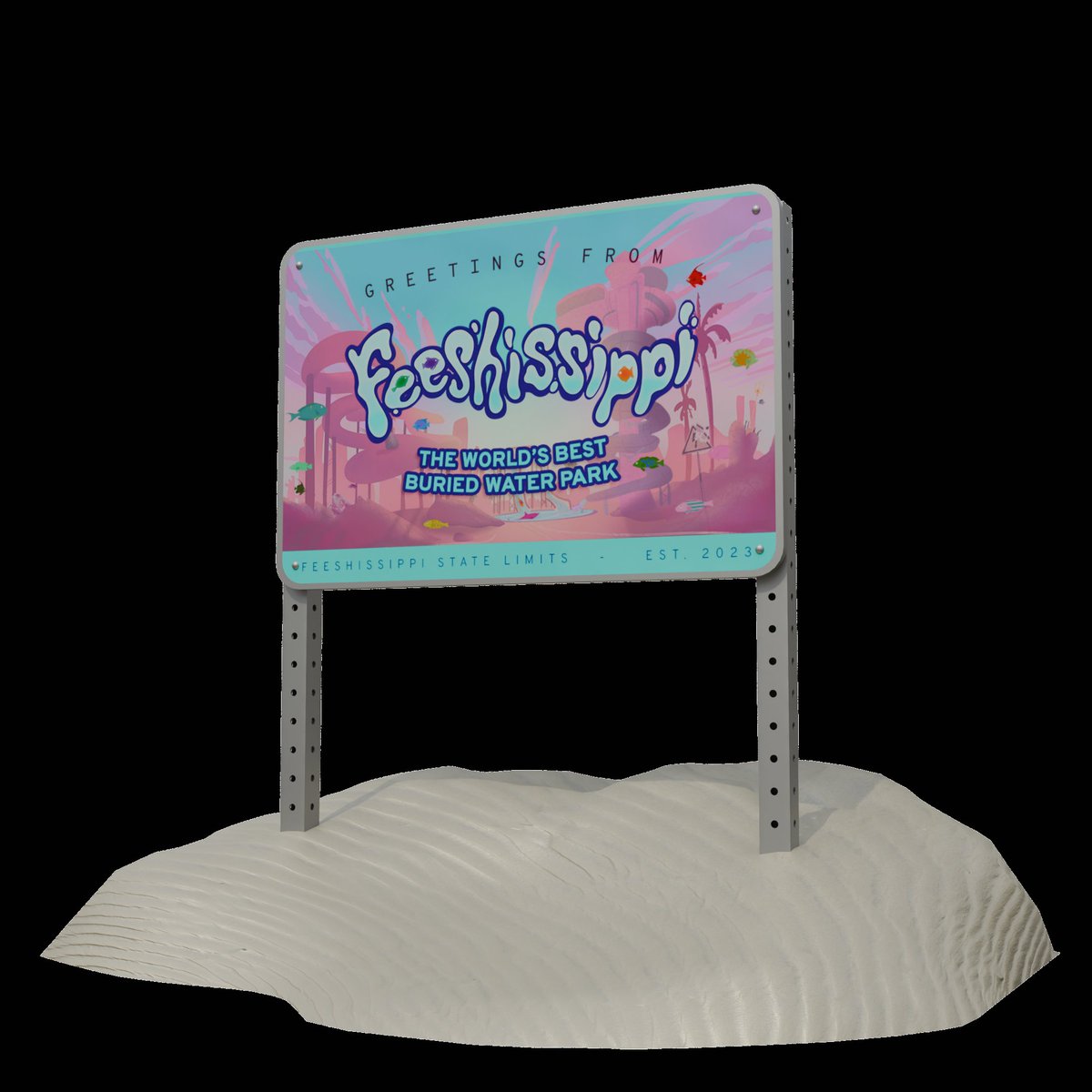 BrockMcBreadcat's tweet image. One week from today!!!!  Monday Feb 3rd at 8am PST the Feeshissippi DOUBLE DROP is going down on Feeshes dot com!!     $5 USDC (base) per item in a blind box drop!   

You can also purchase multiples with a back off timer to save on gas for purchases.   

...also Here's a first