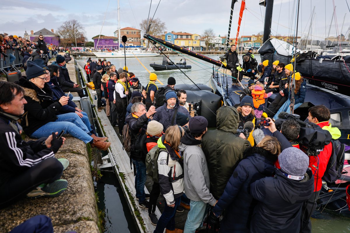 Clarisse Crémer enfin sur la terre ferme 💪

📷 Anne Beaugé / Aléa / VG2024