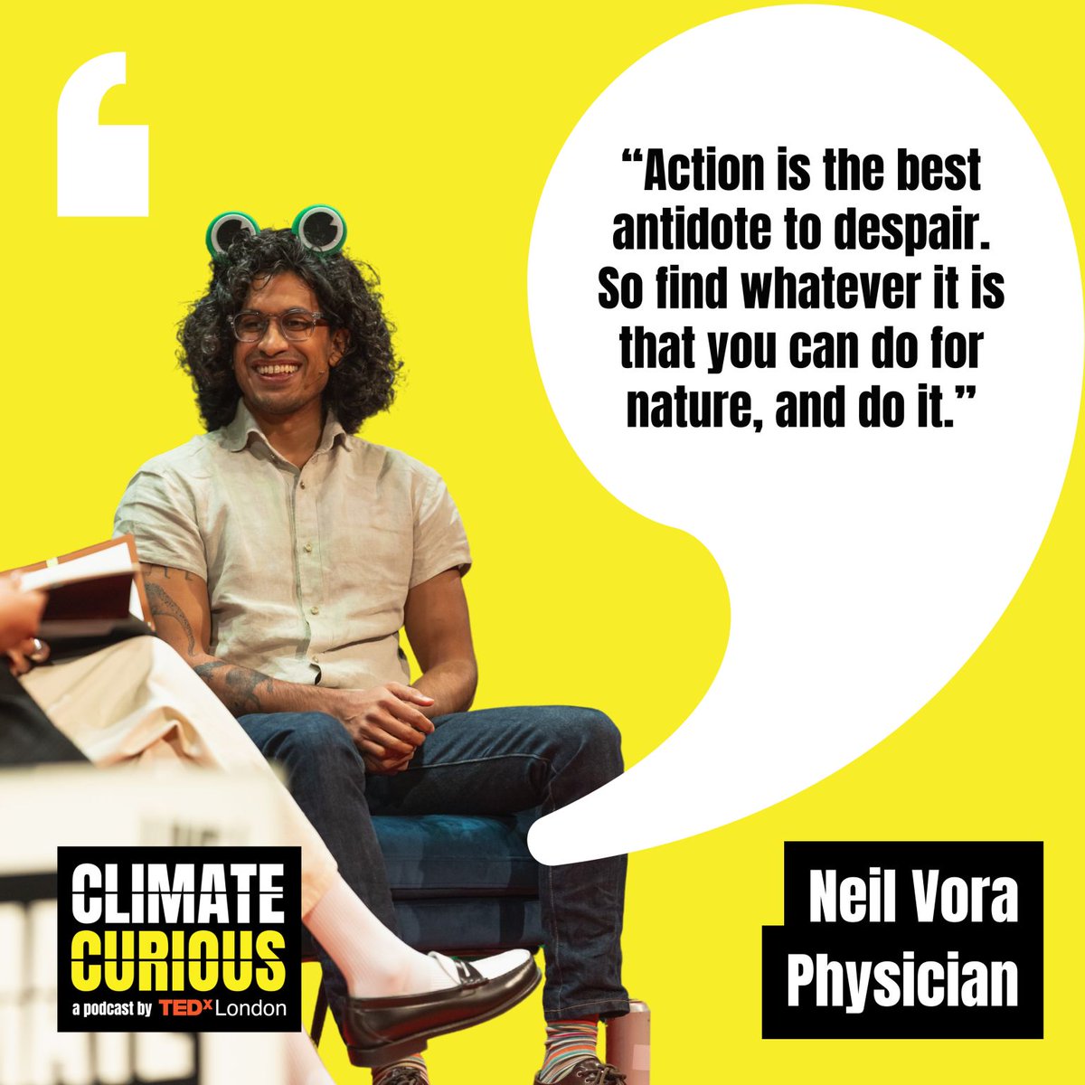 tedxlondon's tweet image. What’s on your 2025 climate vision board? 

Climate Curious asked some climate experts what their priorities are, and how they imagine climate progress shaping up in the coming year.   

🔗 🌏 🤔 Listen now: buff.ly/4hyRljp 

#ClimateCuriousPod #ClimateProgress