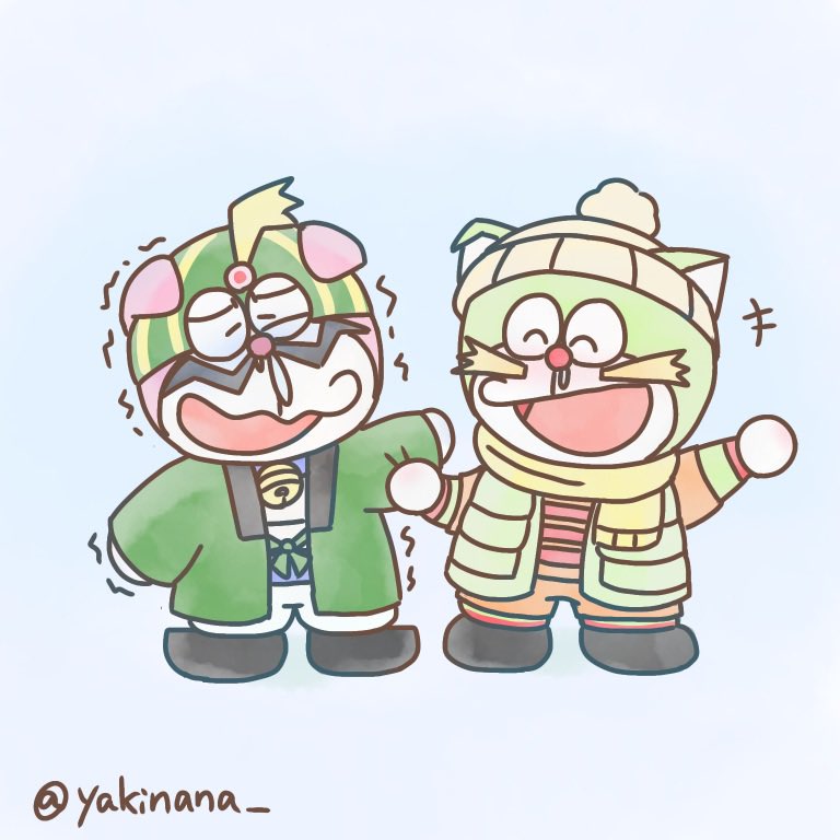 yakinana_'s tweet photo. 遊びにいこ〜！
#ドラえもんズ https://t.co/SNBJiMvUWQ