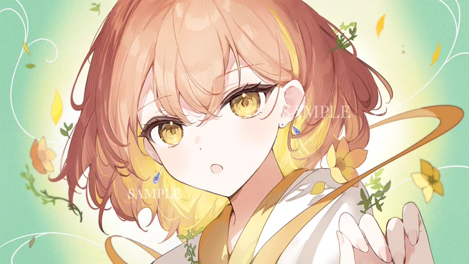 ╭━━━━━━━━━╮ お仕事のお知らせ ╰━━━━v━━━━╯ 棗いつきさんの「百花繚乱 / 幾田りら」歌ってみたMVイラスト担当しました よろしくお願いしますー!!