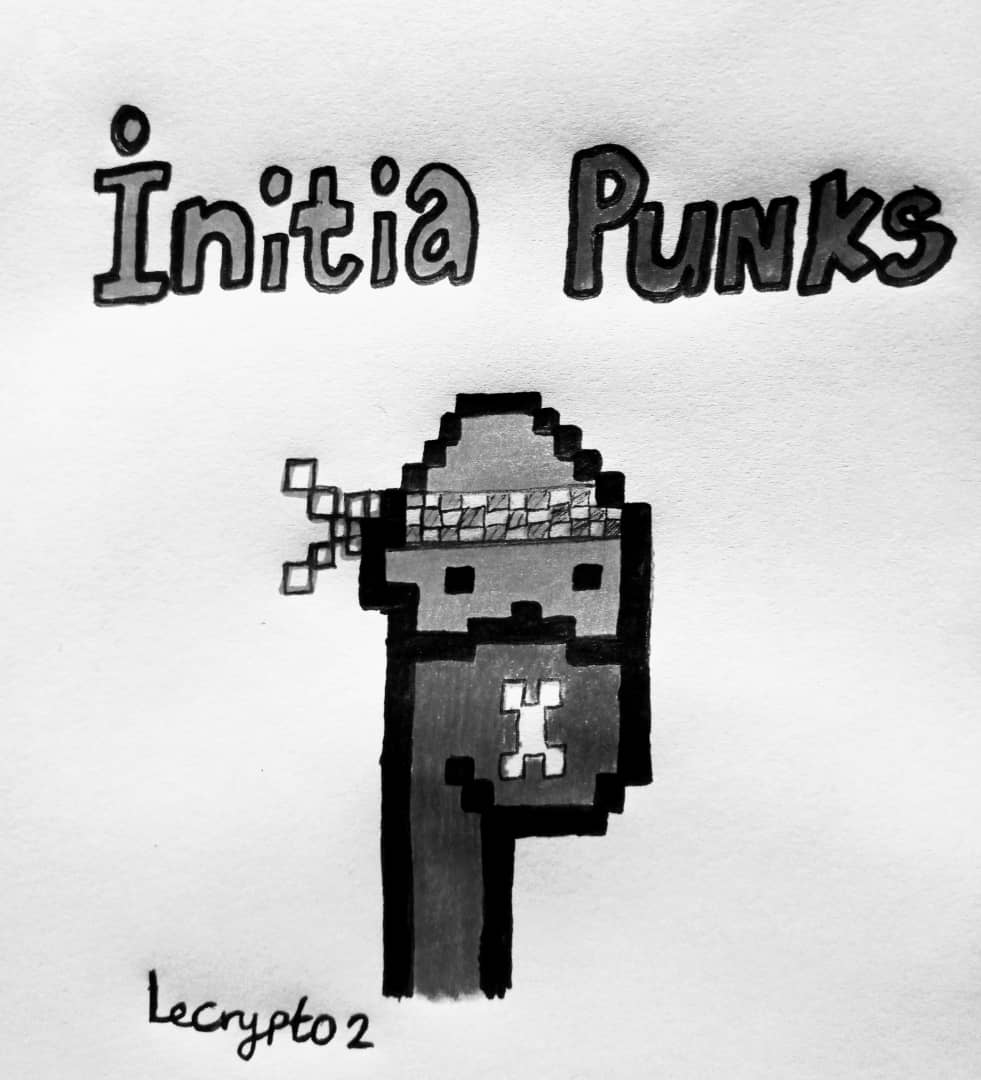 Lecrypto2's tweet photo. Is @initia is getting more interwoven, I'm Showing with my hand drawn art to support @InitiaPunks,
As said, discord Soon.
Expecting to get an invite from the intern.
#Ginit.
#Gpunks https://t.co/MmEtYbBDC1