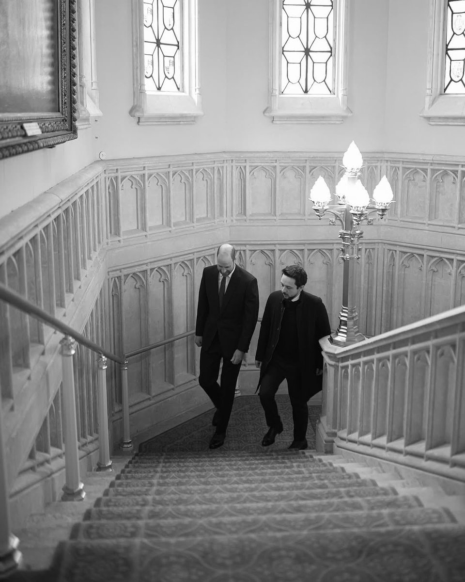 isaguor's tweet photo. The Prince of Wales welcomed Crown Prince Hussein of Jordan to Windsor Castle, today. 

Cr. Instagram, alhusseinjo https://t.co/7tizy5GeFD