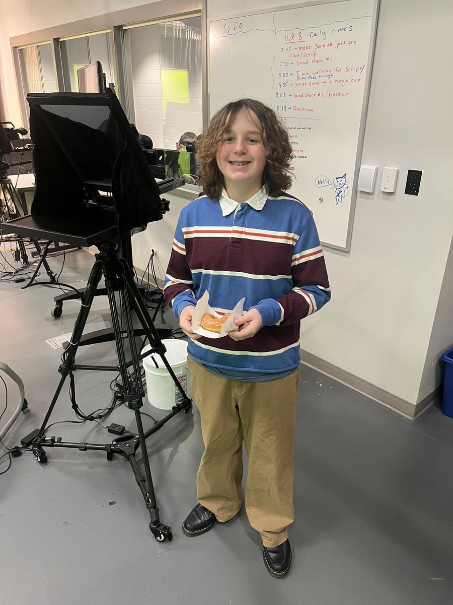 Congrats to Noah Youngs on being named BMS Impact employee of the month. Noah works hard everyday to make sure the show can be the best it can be!