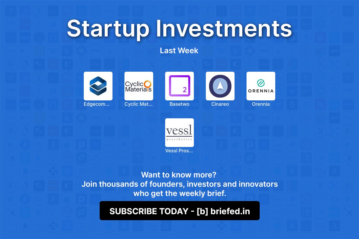 Here are the 🇨🇦 tech investments from last week!

Want to know more?
Latest trends: brf.fyi/3B6ELDH
Newsletter: brf.fyi/377k7bL