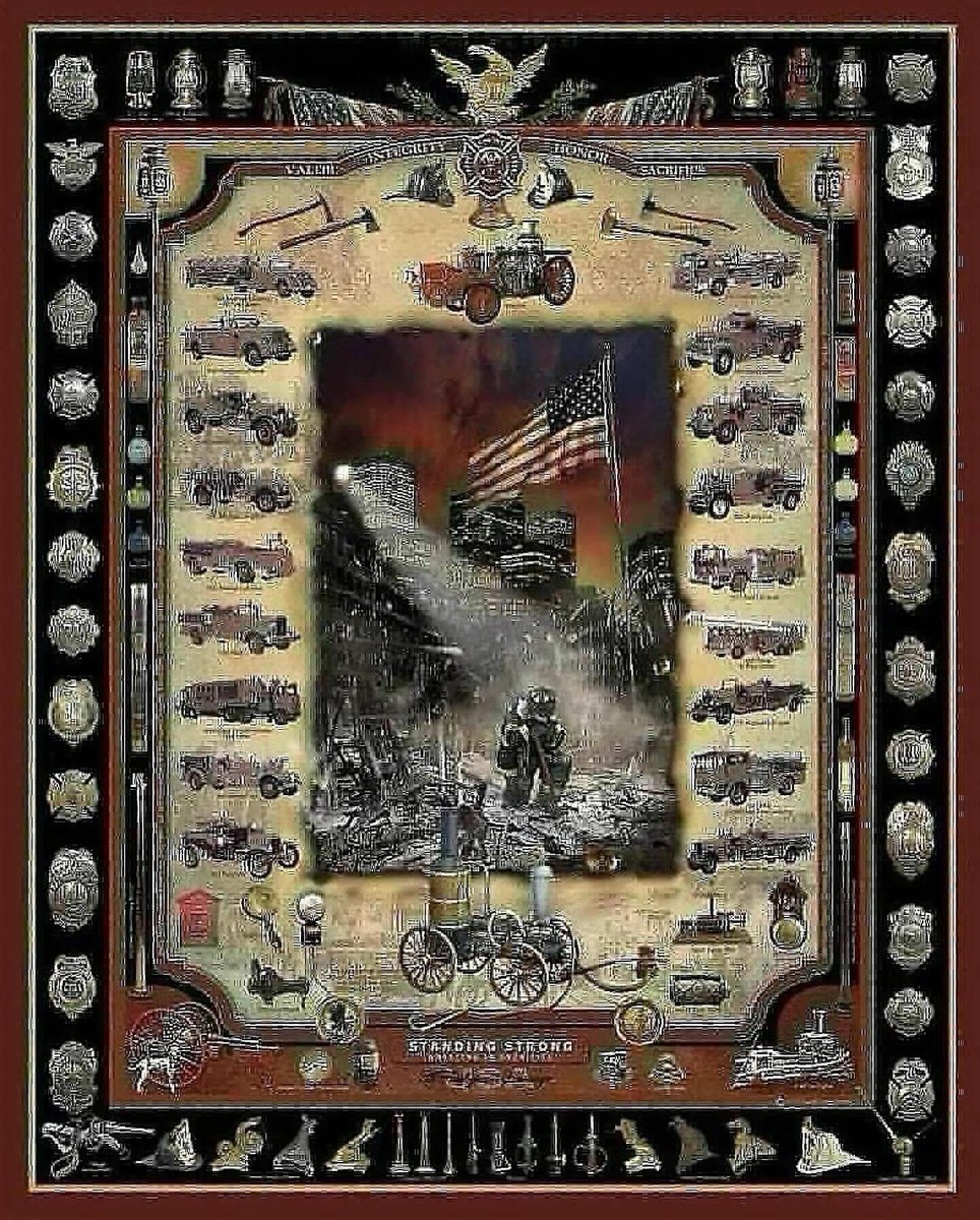 ConstanceCrouc2's tweet image. “Standing Strong, Kneeling In Sacrifice” 24” x 30” print available at crouchhistoryart.com#firefighter # Wildland Firefighter Foundation #firefighterofinstagram #firefightertruck #firefighterbadges #firefighterlantern